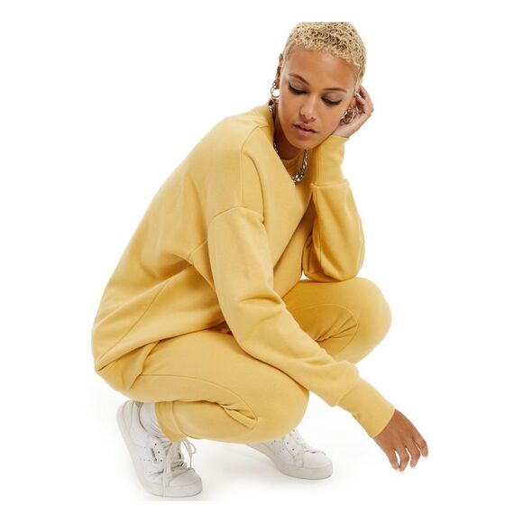 DANIELLE BERNSTEIN Womens Long Sleeve Crew Neck Sweatshirt - Picture 1 of 2